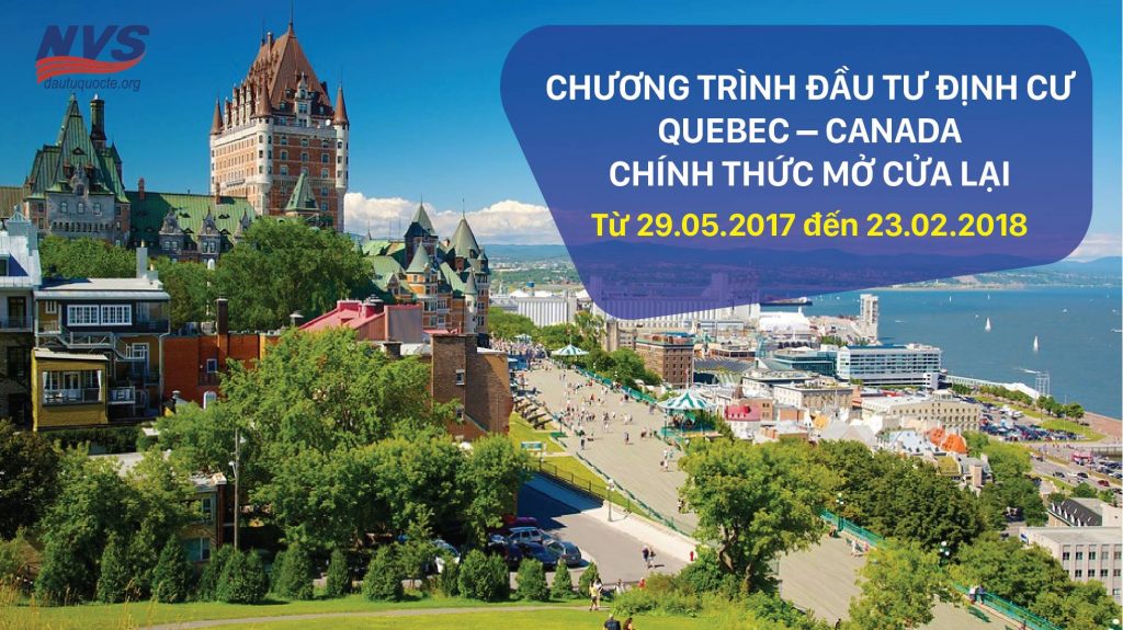 chương trình đầu tư định cư Canada 2017-2018